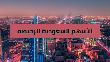 أرخص الأسهم في السوق السعودي لعام 2024