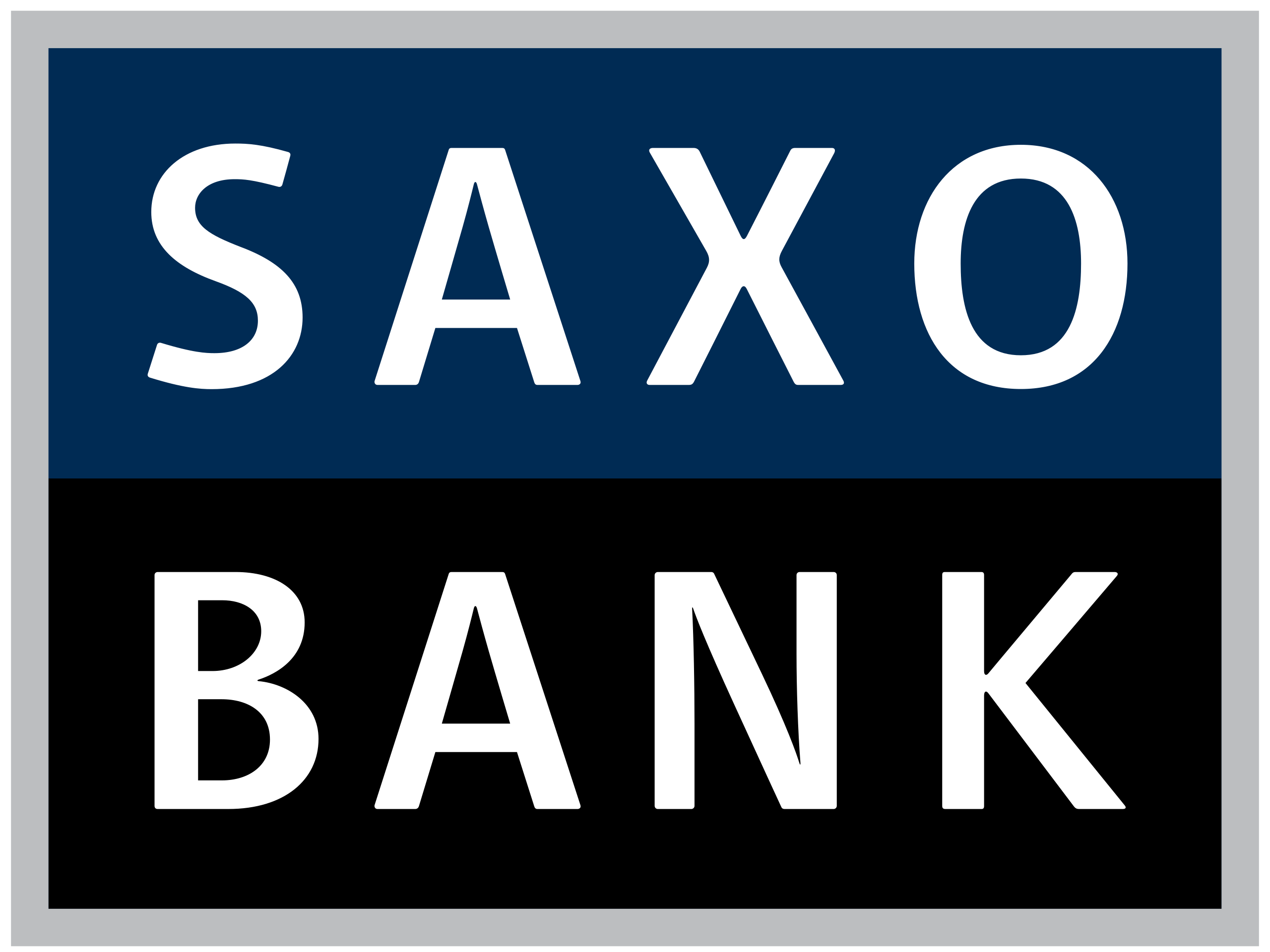 لوجو شكة SAXO Bank