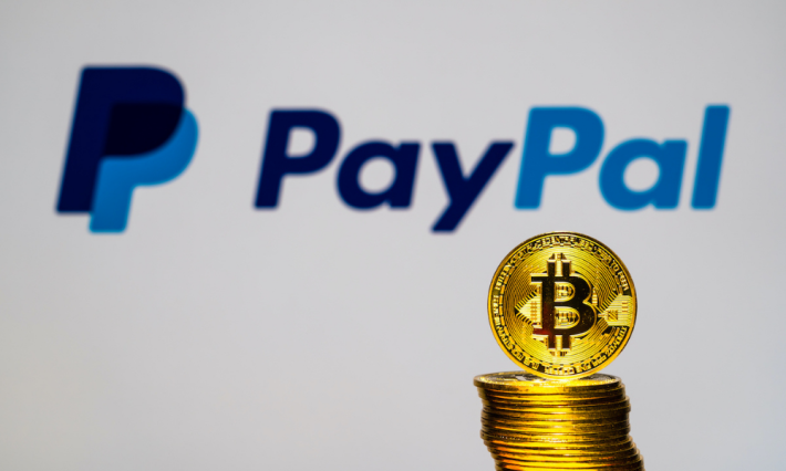 باي بال تسمح لعملاء الولايات المتحدة بالدفع بعملات رقمية للتجار